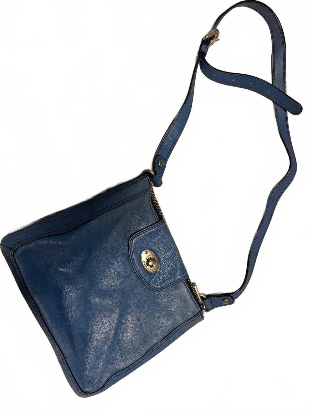 Fossil blue cross body!